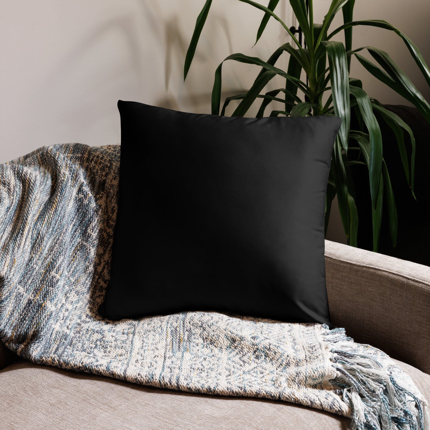 Invent, Infuse, Illuminate - Black Pillow
