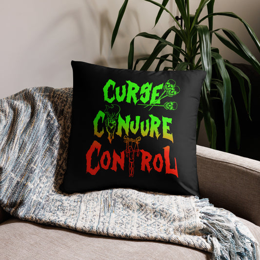 Curse, Conjure, Control - Black Pillow v2