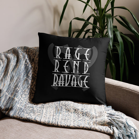 Rage, Rend, Ravage - Black Pillow