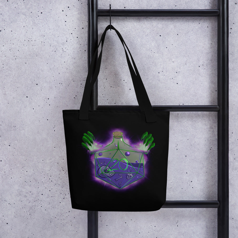 Warlock by Ayafae - Black Tote bag