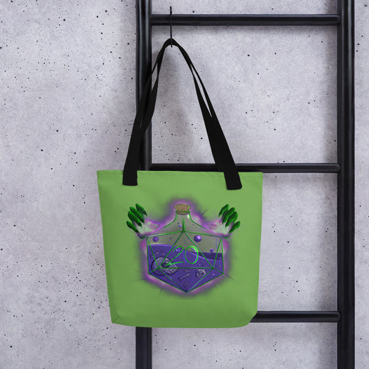 Warlock by Ayafae - Green Tote bag