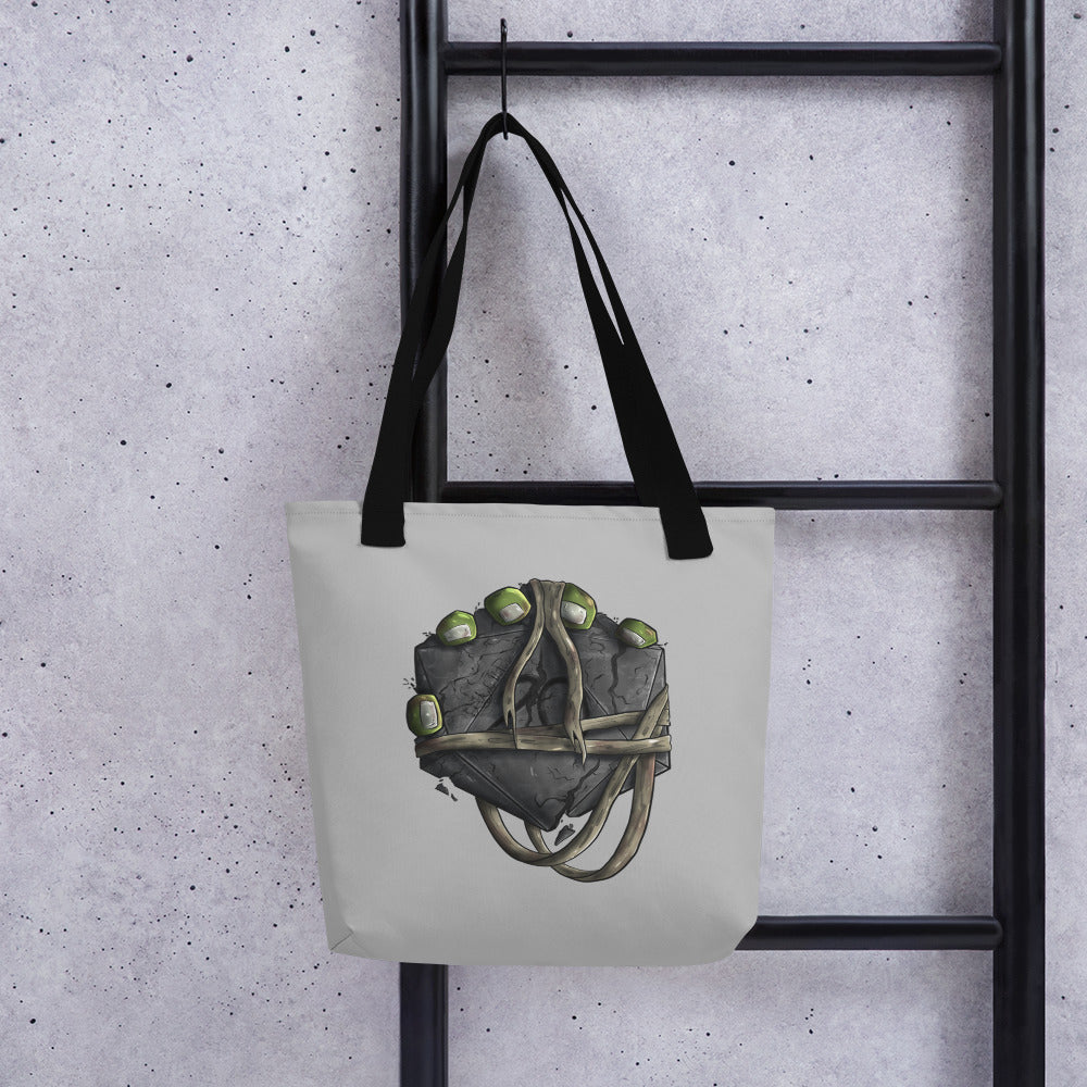 Monk by Ayafae - Gray Tote bag