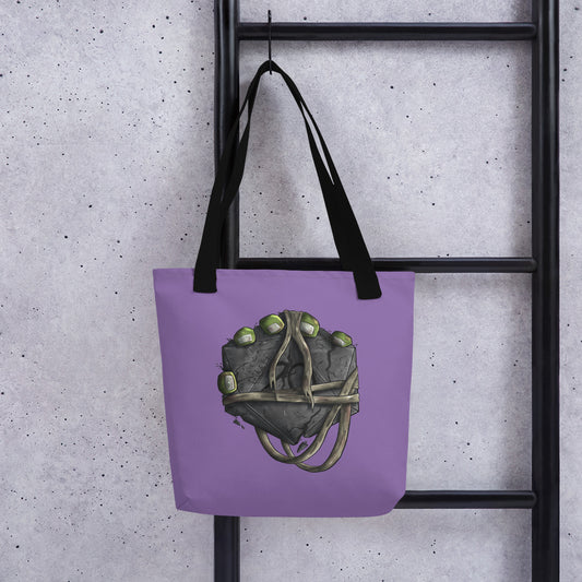 Monk by Ayafae - Purple Tote bag