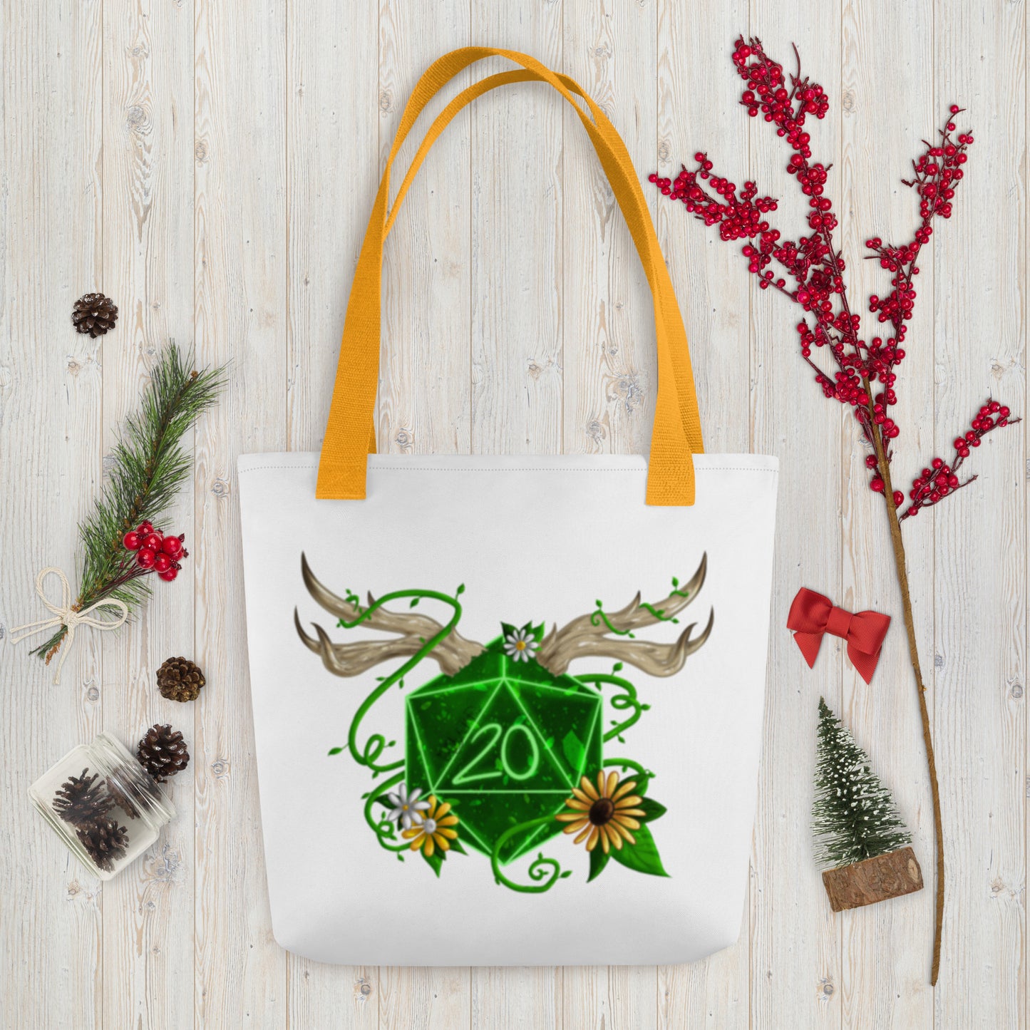 Druid by Ayafae - Black Tote bag