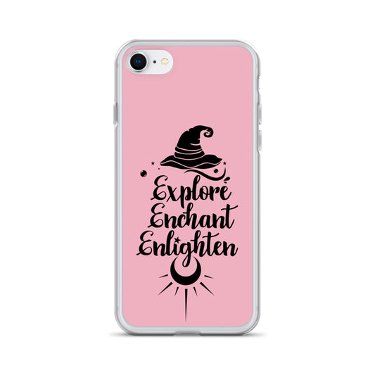 Explore, Enchant, Enlighten - Cupid and Clear Case for iPhone®