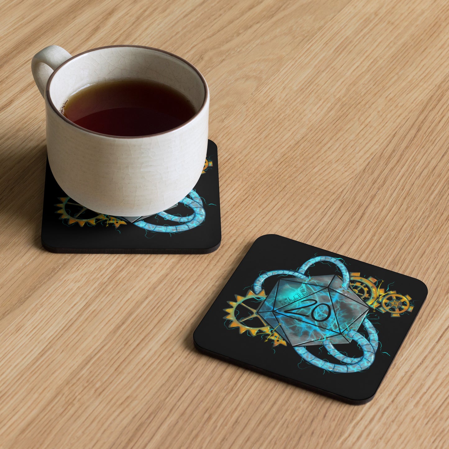 Artificer by Ayafae - Cork-back coaster