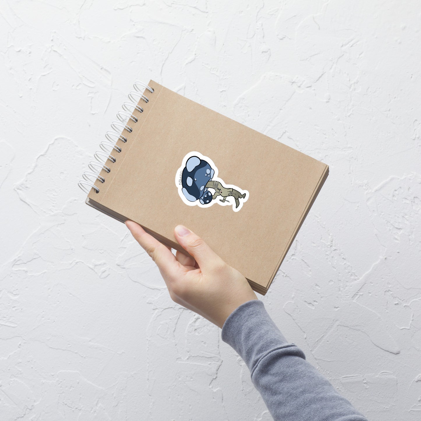 Monk Mushroom - Bubble-free stickers