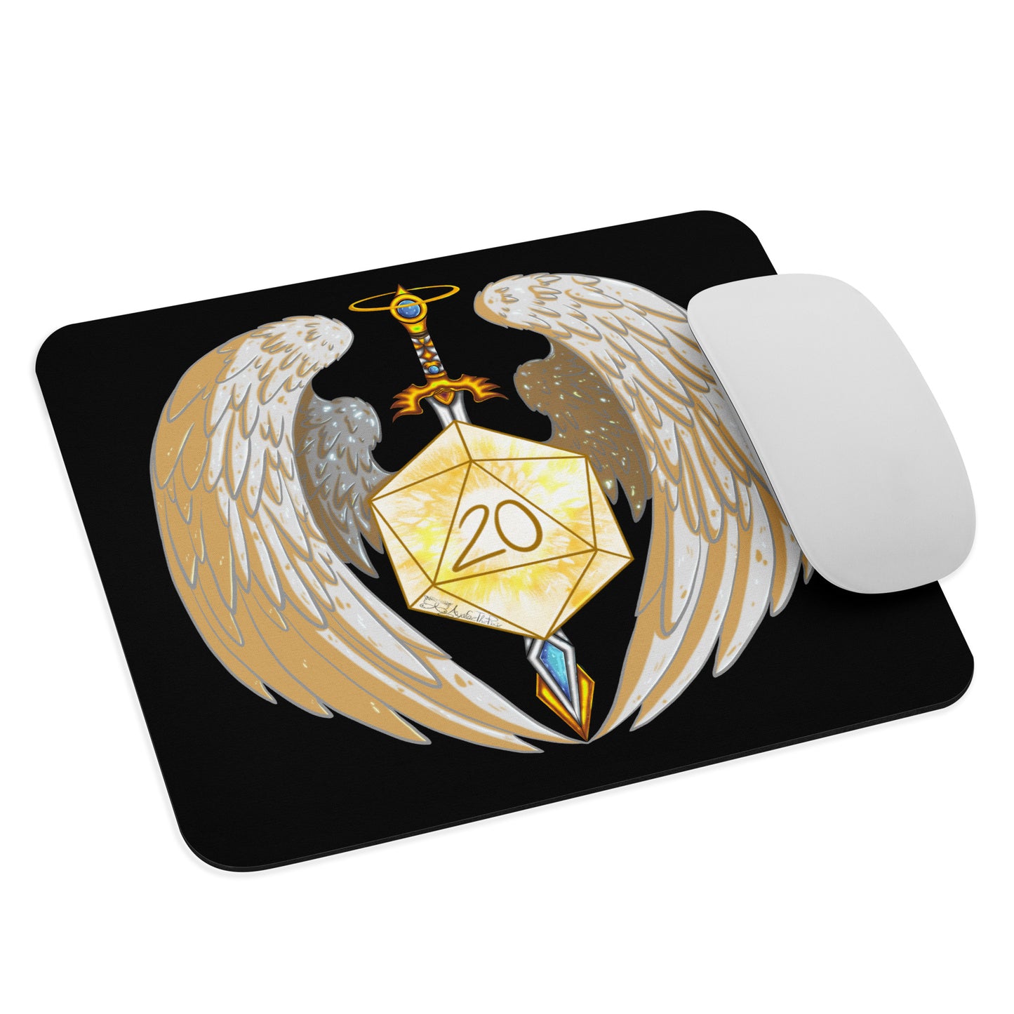 Paladin by Ayafae - Mouse pad