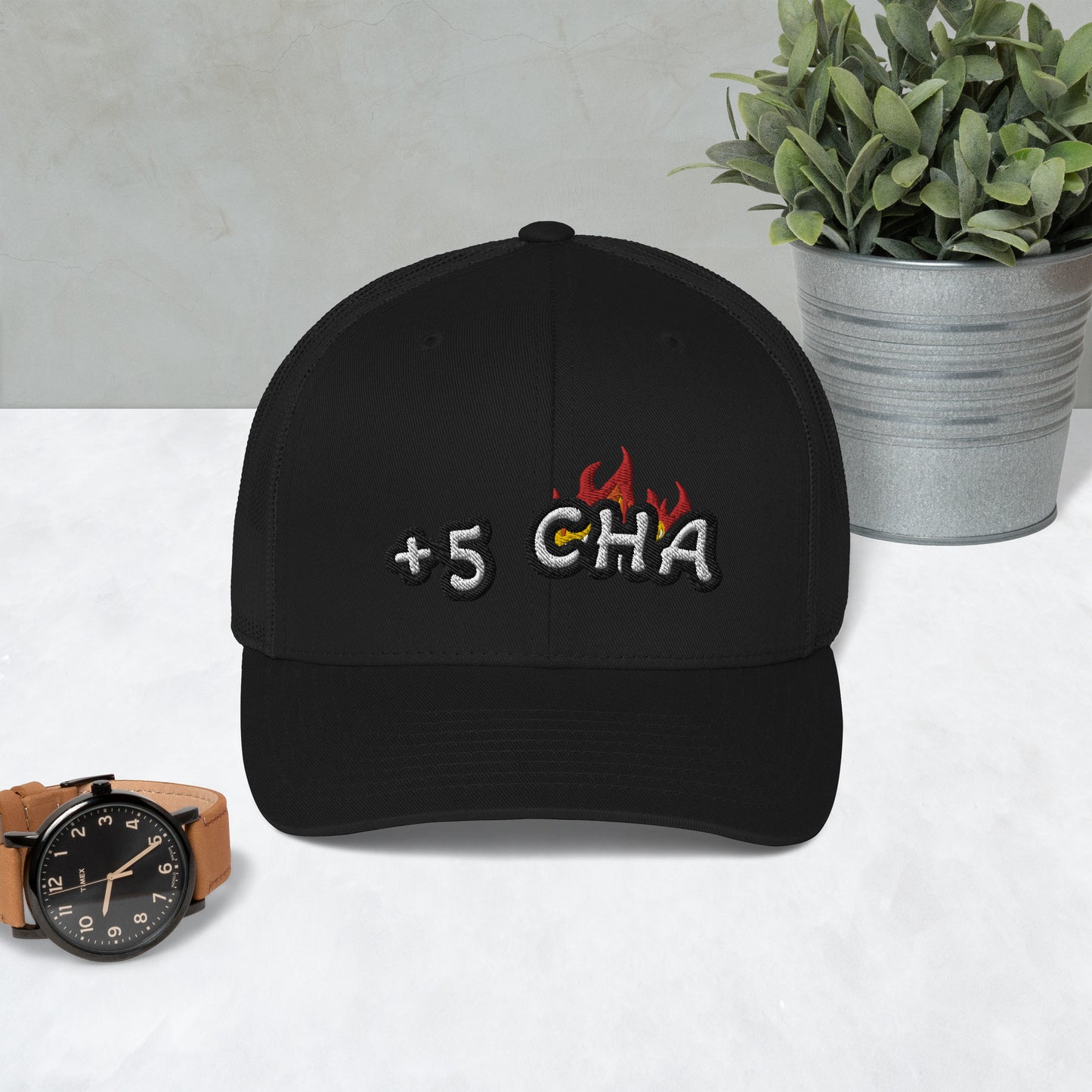+5 CHA Trucker Cap