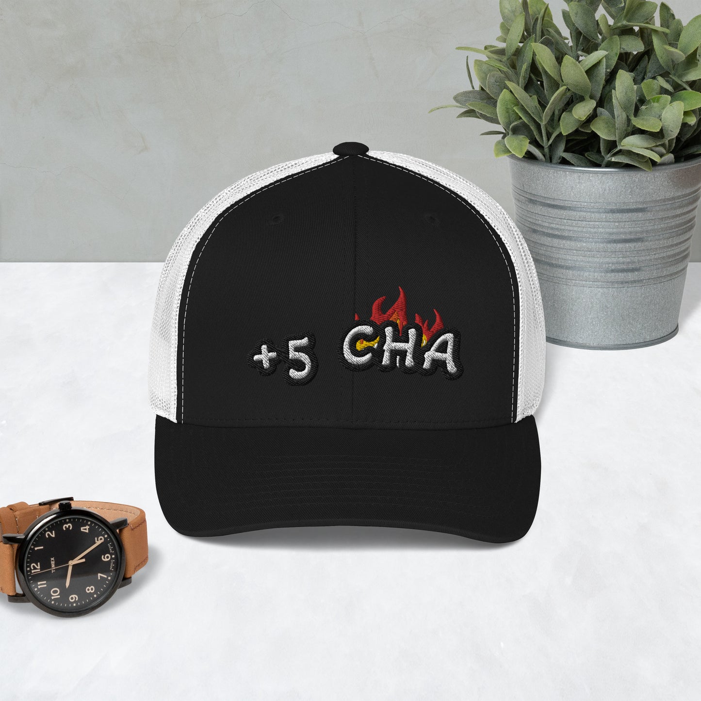 +5 CHA Trucker Cap
