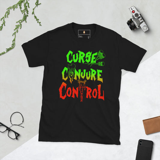 Curse, Conjure, Control - Short-Sleeve Unisex T-Shirt v2