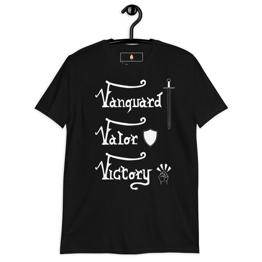 Vanguard, Valor, Victory - Short-Sleeve Unisex T-Shirt