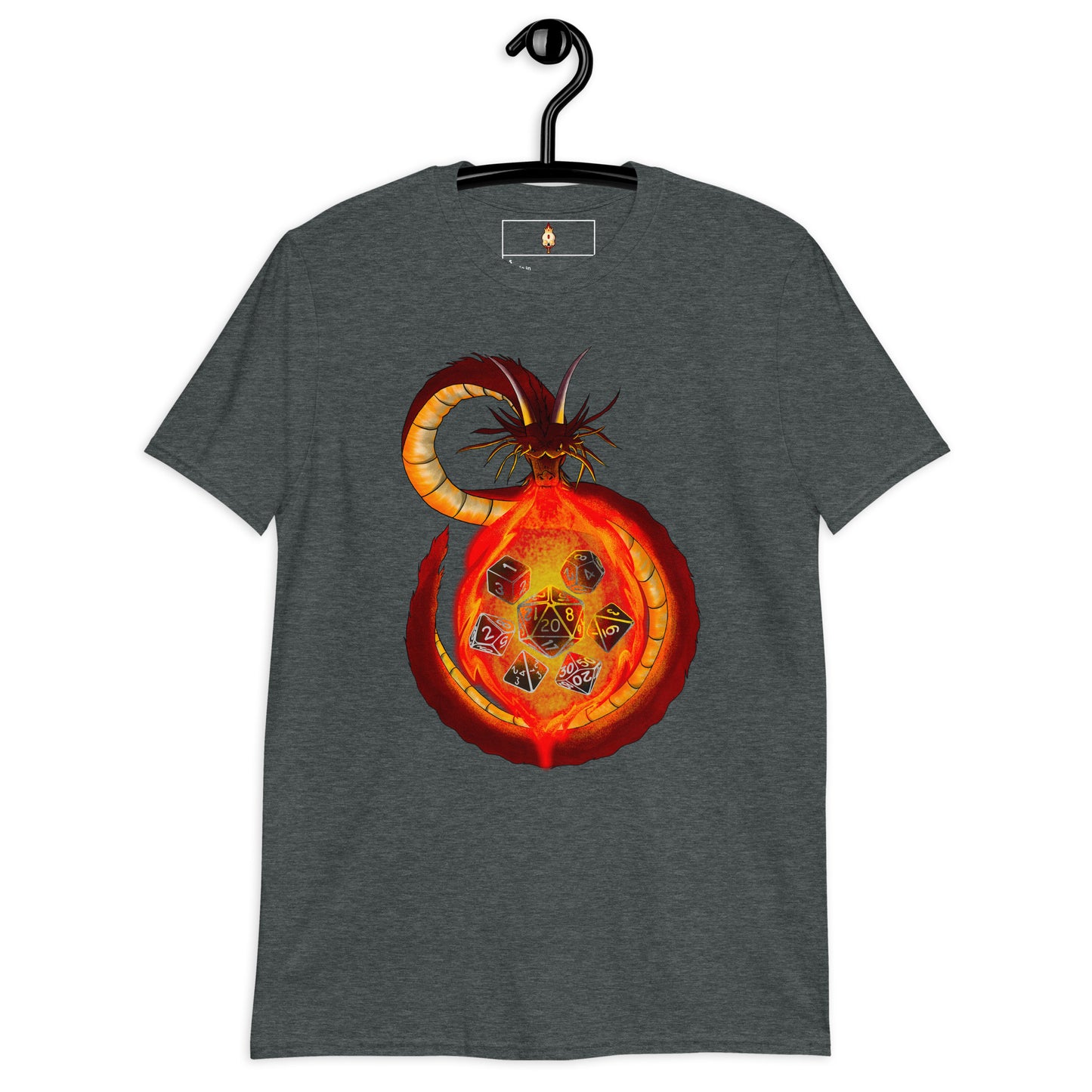 Dragon Forged Dice - Short-Sleeve Unisex T-Shirt