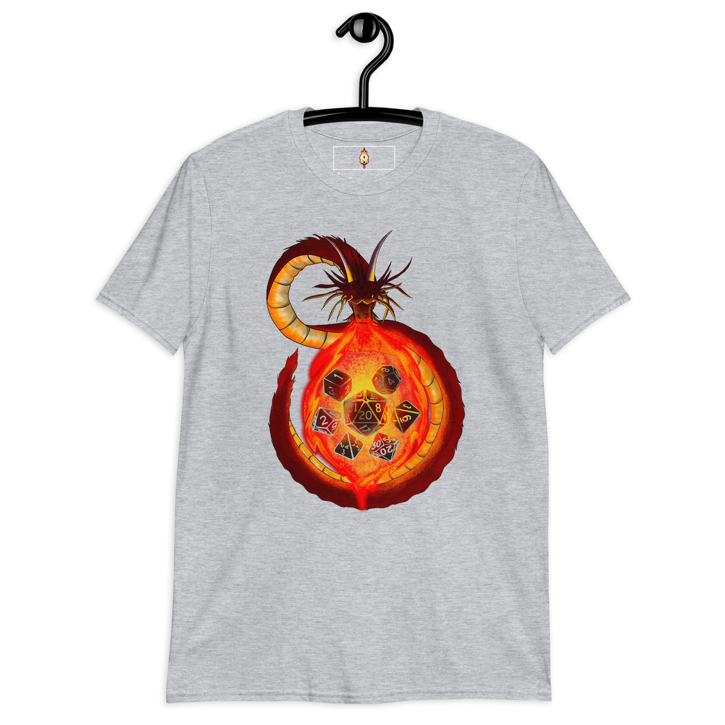 Dragon Forged Dice - Short-Sleeve Unisex T-Shirt