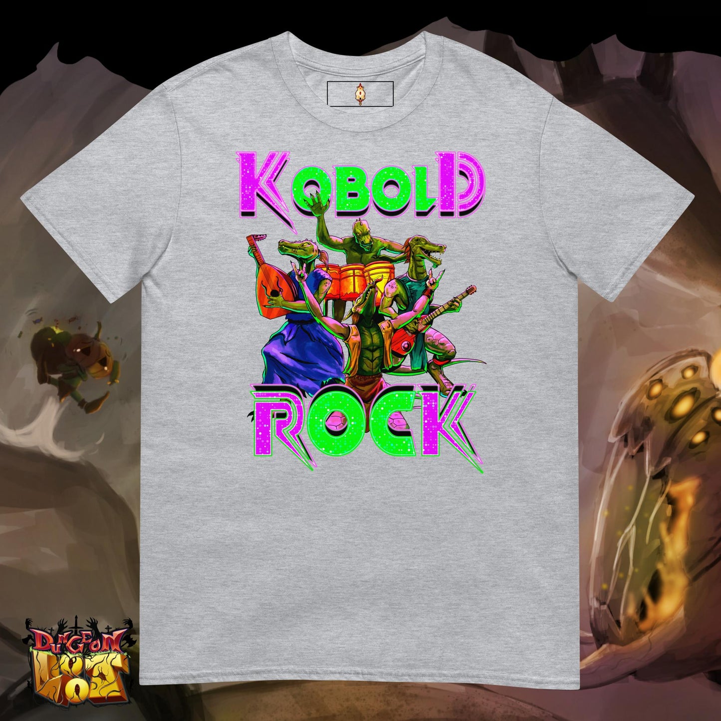 Kobold Rock (green text) - Short-Sleeve Unisex T-Shirt