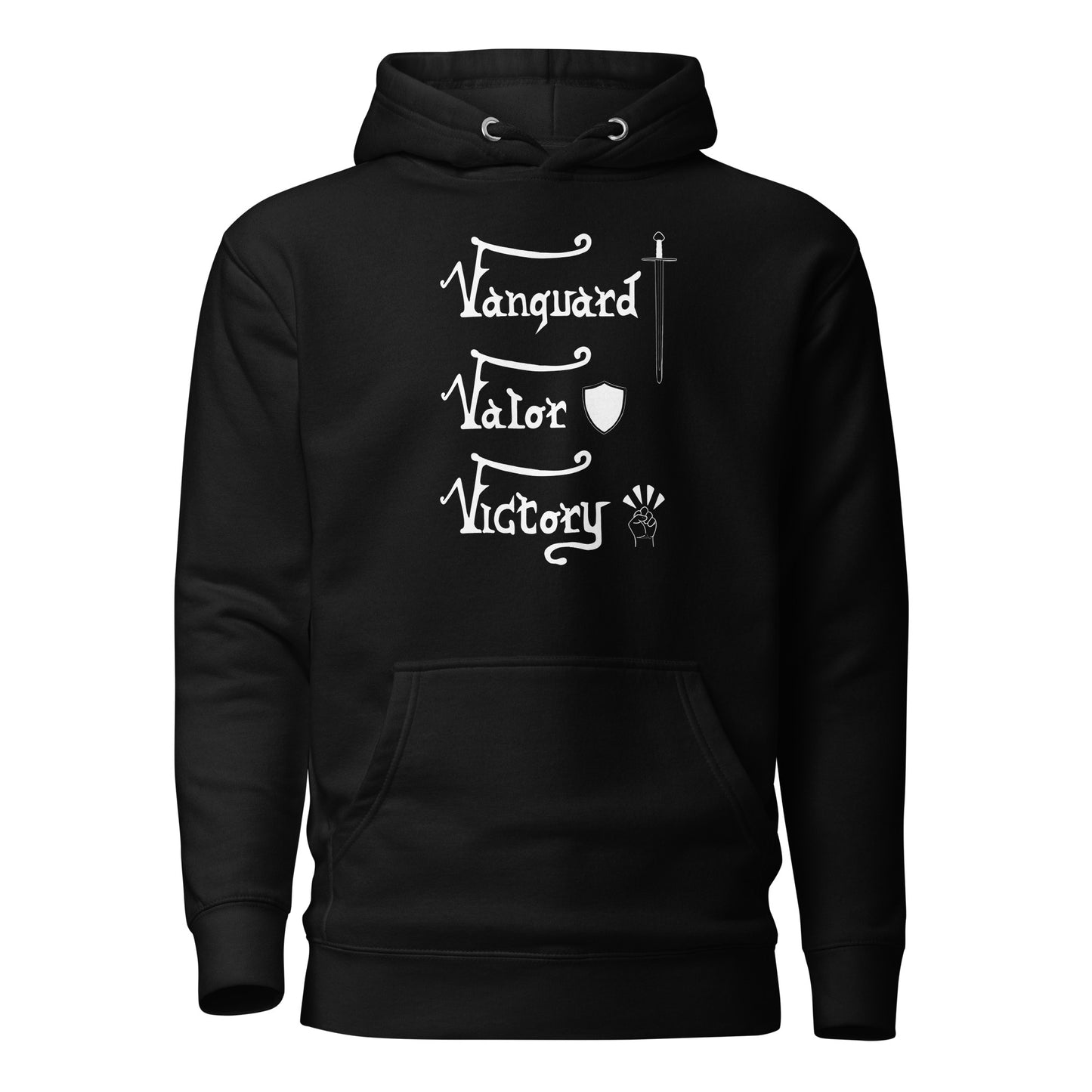 Vanguard, Valor, Victory - Unisex Hoodie