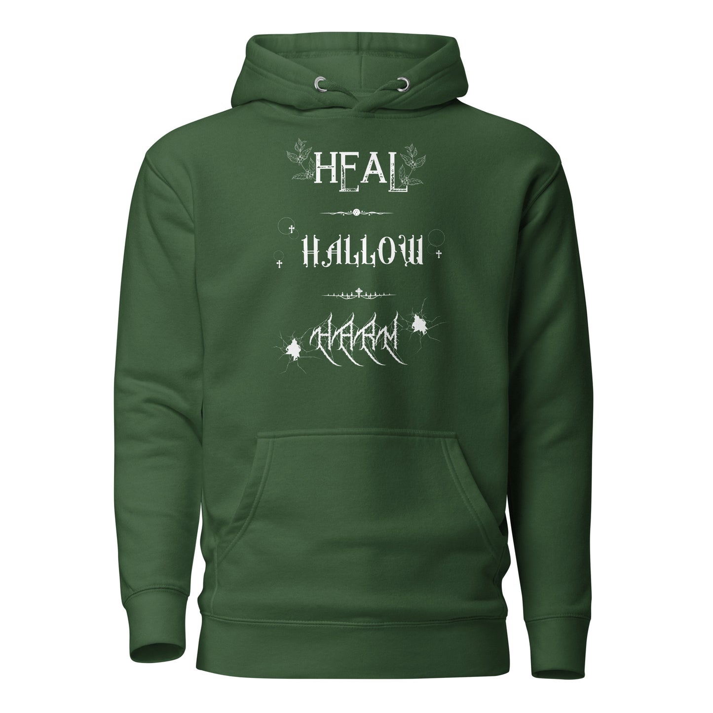 Heal, Hallow, Harm - Unisex Hoodie