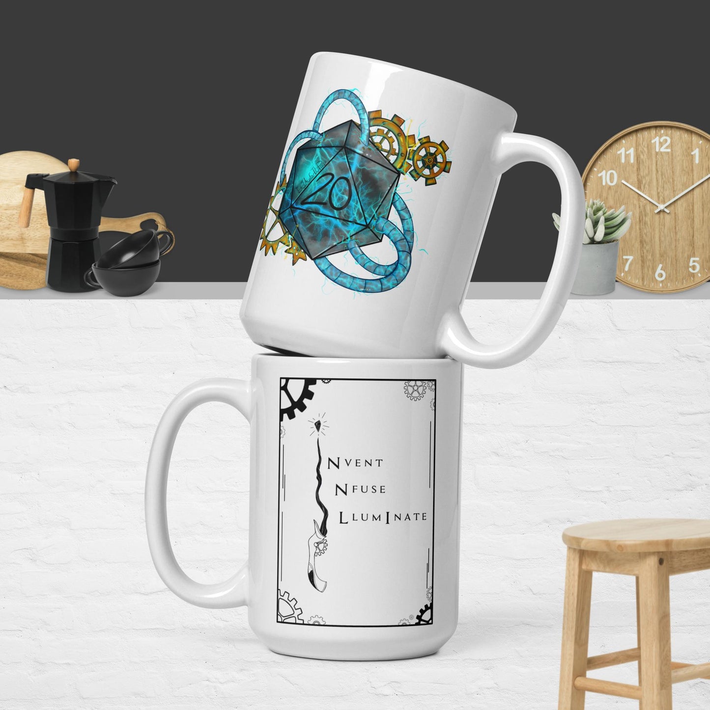 Artificer - White glossy mug