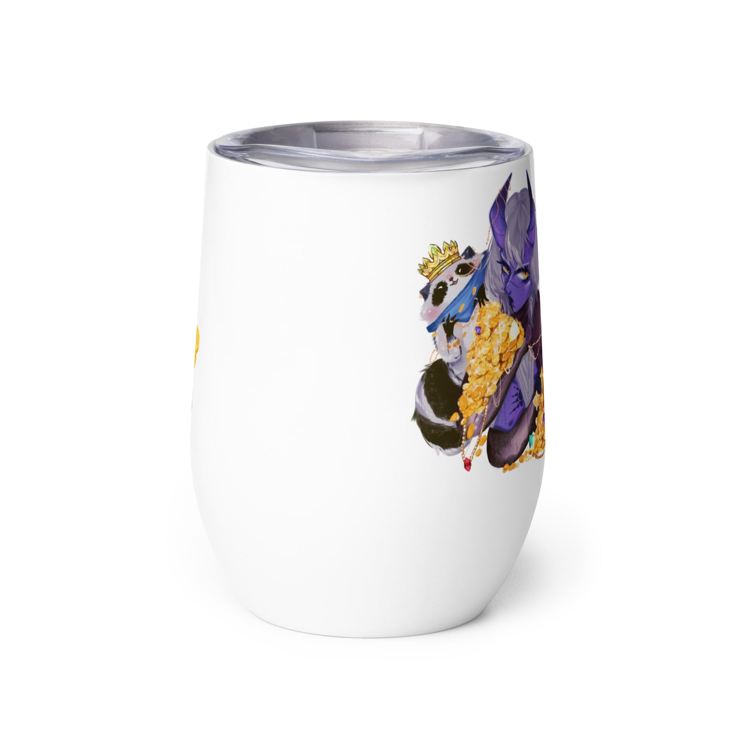 Respect My Loot - Wine tumbler