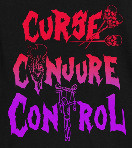 Curse, Conjure, Control - Short-Sleeve Unisex T-Shirt