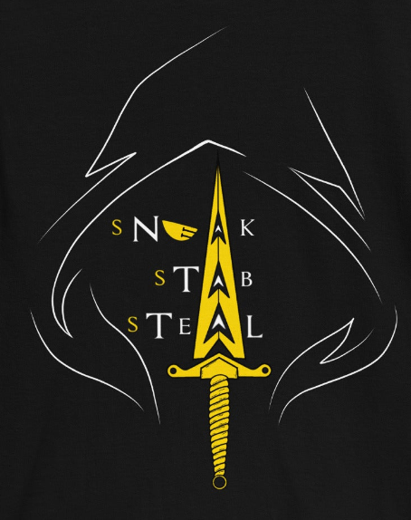 Sneak, Stab, Steal - Short-Sleeve Unisex T-Shirt v2