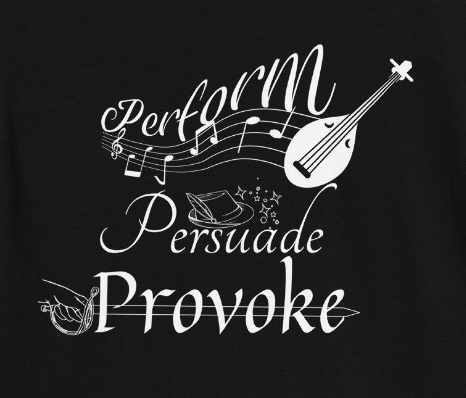 Perform, Persuade, Provoke - Short-Sleeve Unisex T-Shirt