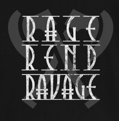 Rage, Rend, Ravage - Short-Sleeve Unisex T-Shirt