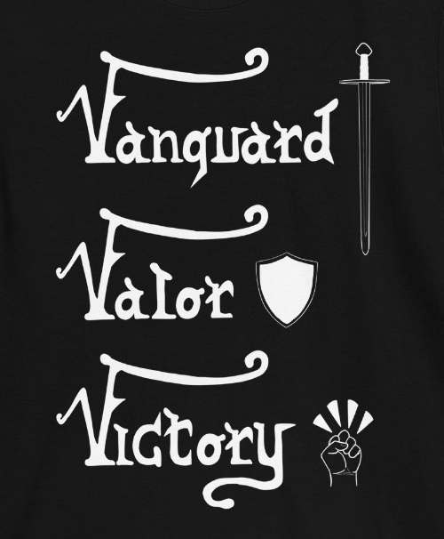 Vanguard, Valor, Victory - Short-Sleeve Unisex T-Shirt
