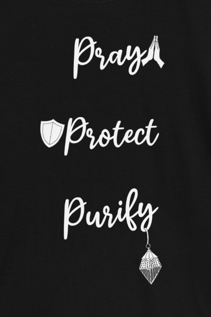 Pray, Protect, Purify - Short-Sleeve Unisex T-Shirt