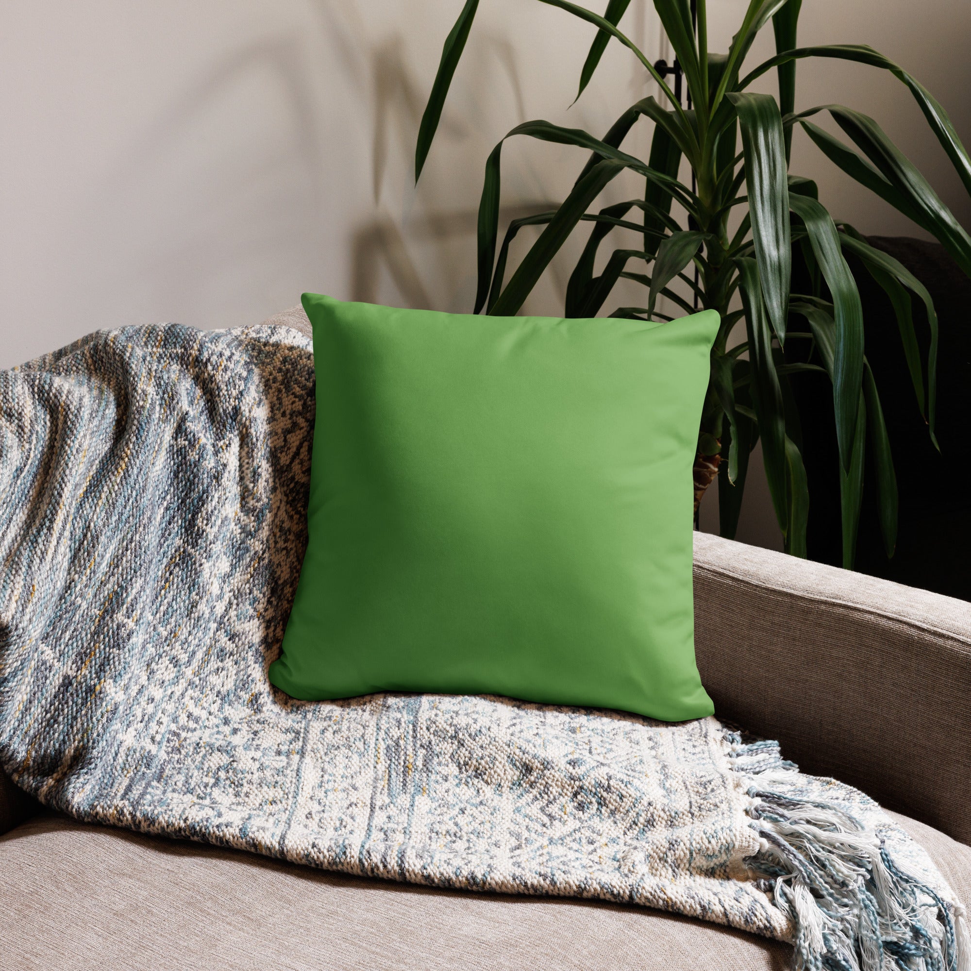 Curse, Conjure, Control - Green Pillow