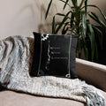 Invent, Infuse, Illuminate - Black Pillow