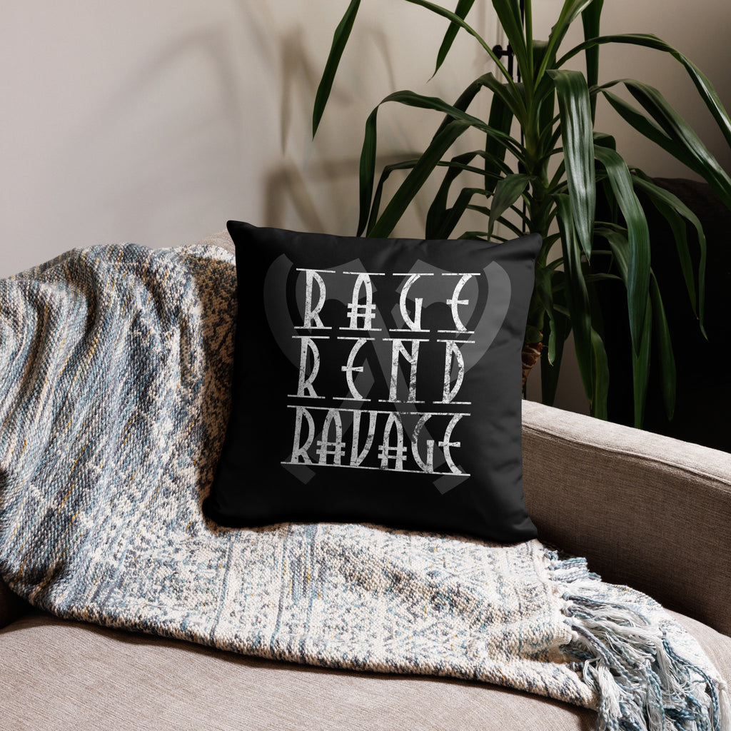 Rage, Rend, Ravage - Black Pillow