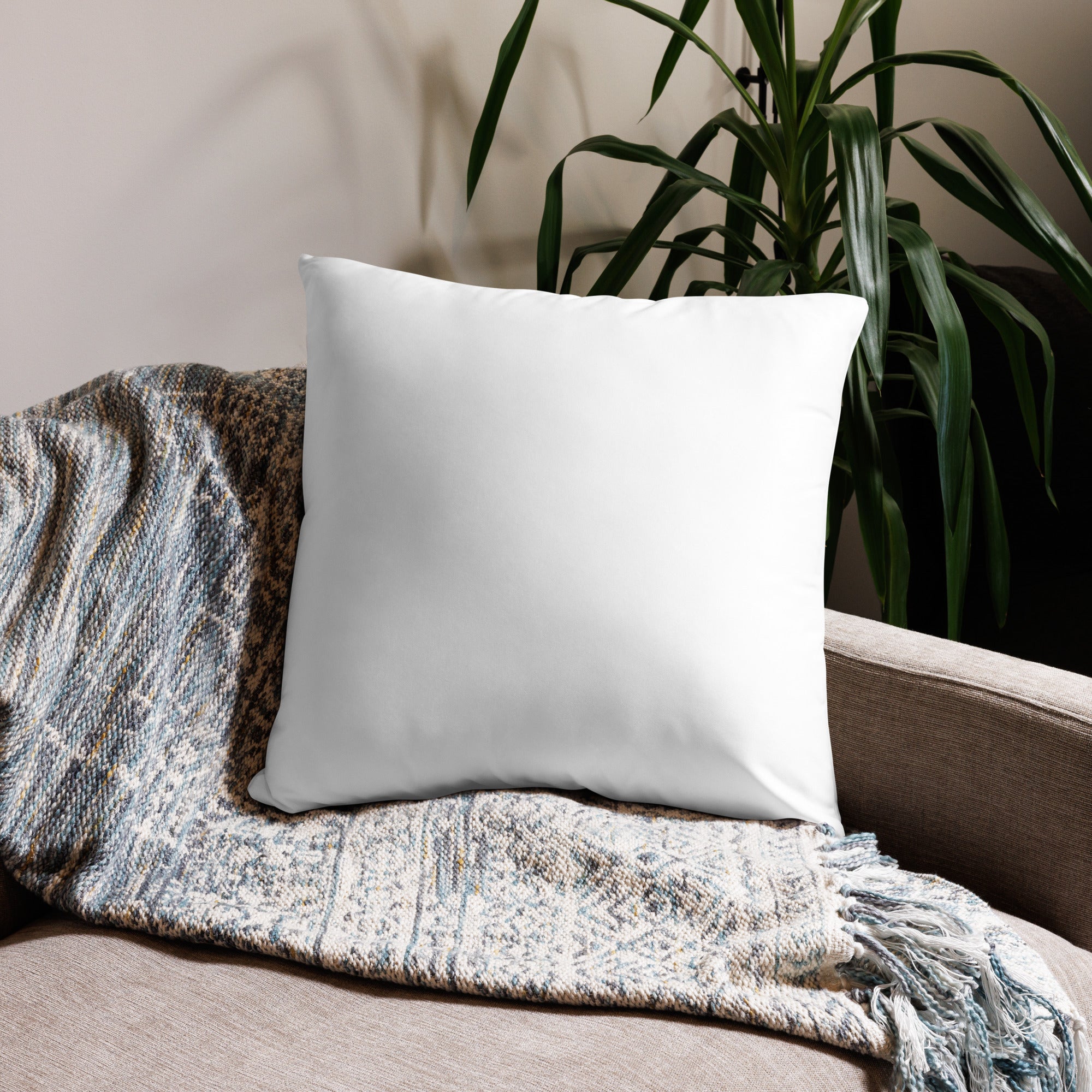 Curse, Conjure, Control - White Pillow v2