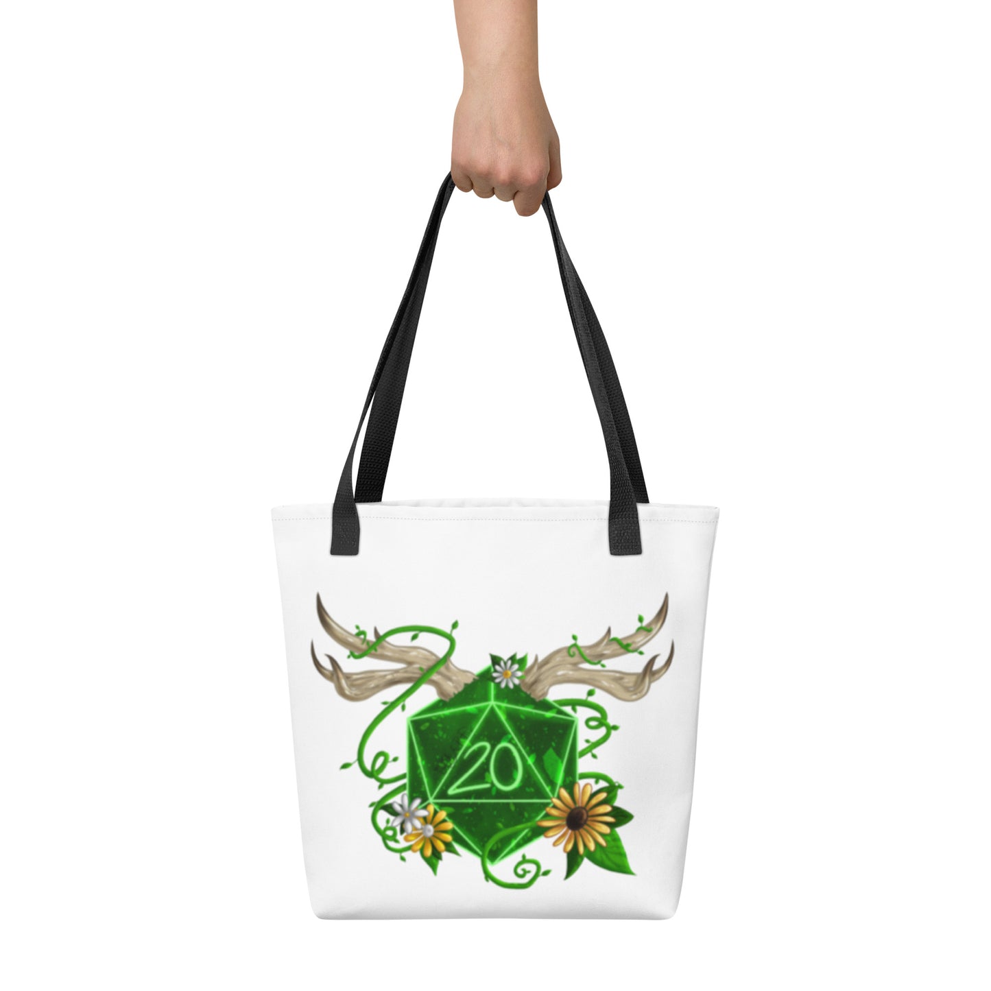 Druid by Ayafae - Black Tote bag