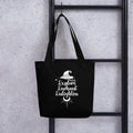 Explore, Enchant, Enlighten - Black Tote bag
