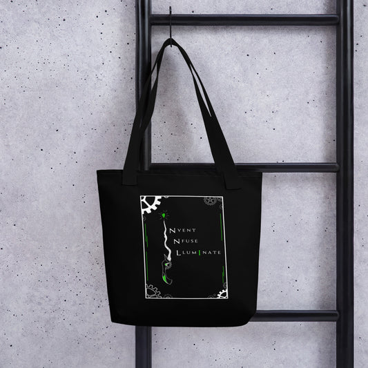 Invent, Infuse, Illuminate. -Black Tote bag v2