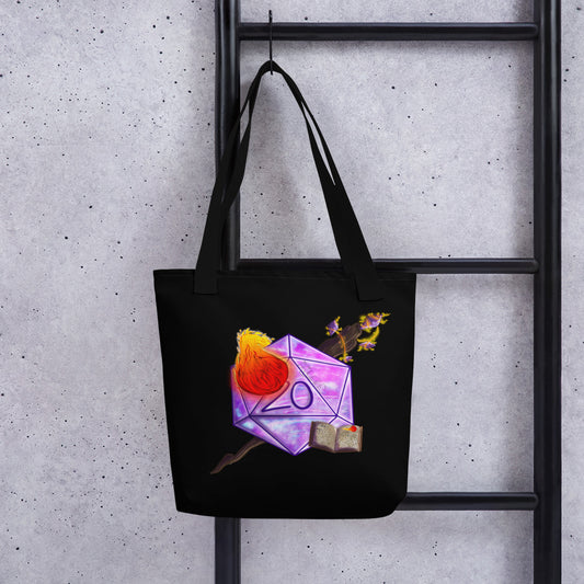 Wizard by Ayafae - Black Tote bag