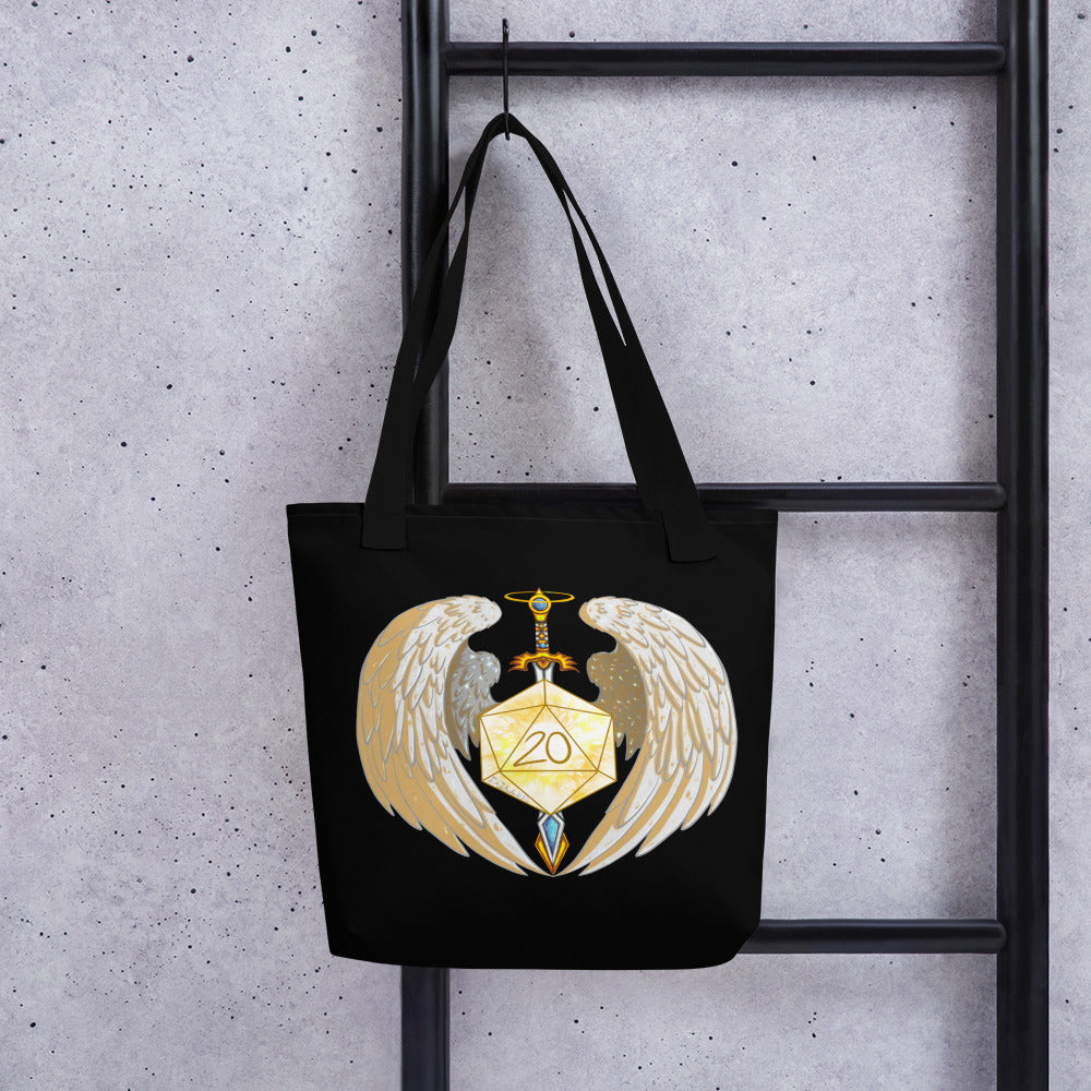 Paladin by Ayafae - Black Tote bag