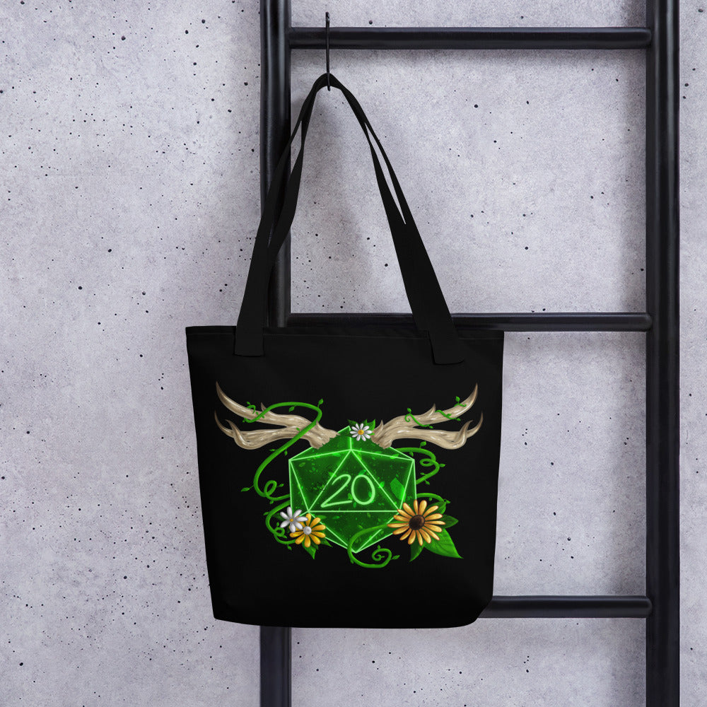 Druid by Ayafae - Black Tote bag