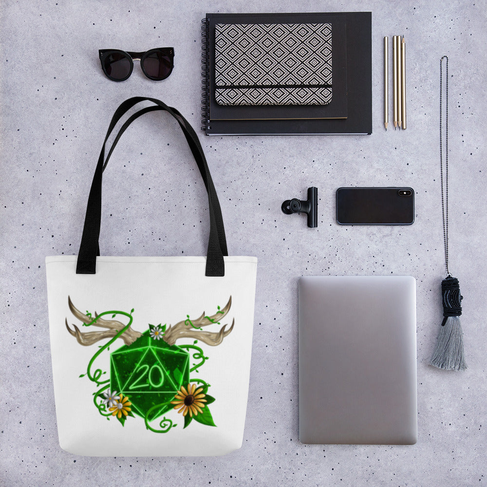 Druid by Ayafae - Black Tote bag