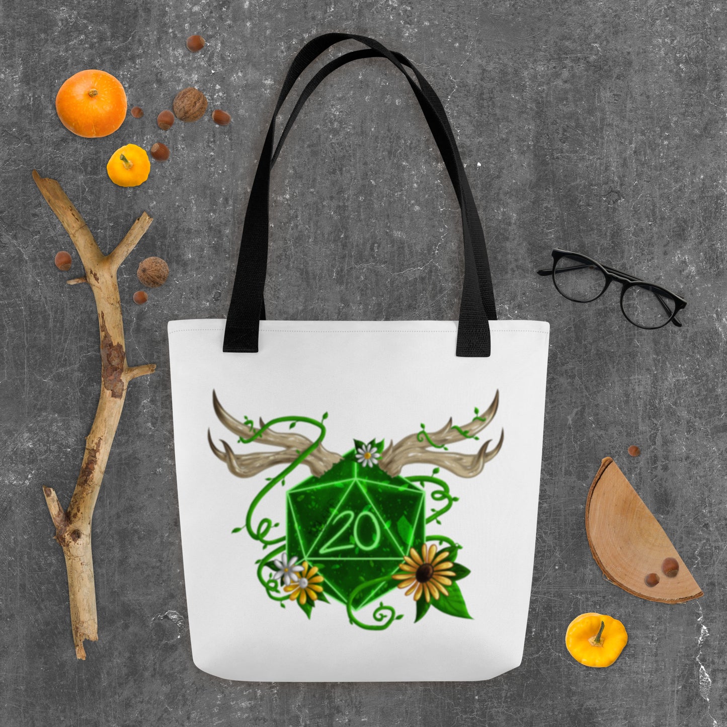 Druid by Ayafae - Black Tote bag