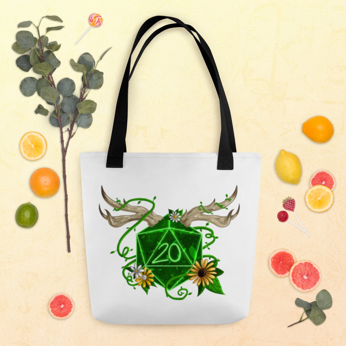 Druid by Ayafae - Black Tote bag