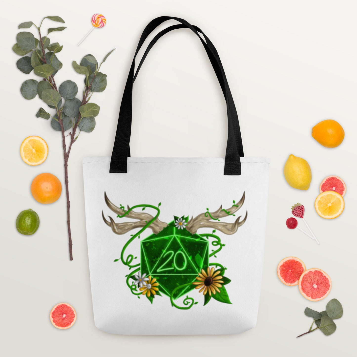 Druid by Ayafae - Black Tote bag