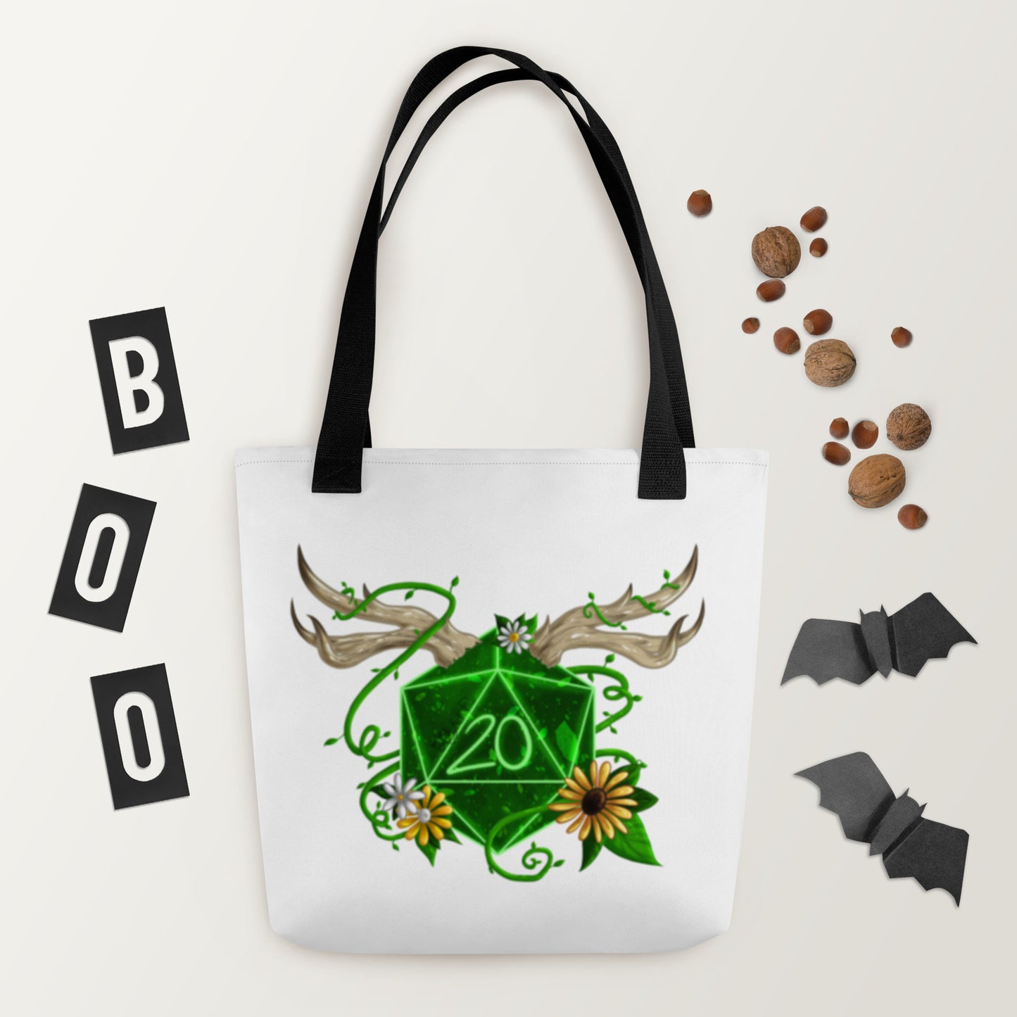 Druid by Ayafae - Black Tote bag