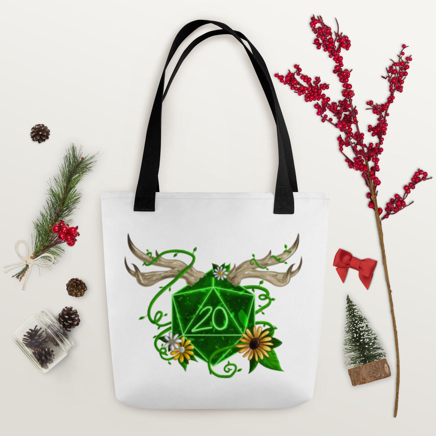 Druid by Ayafae - Black Tote bag