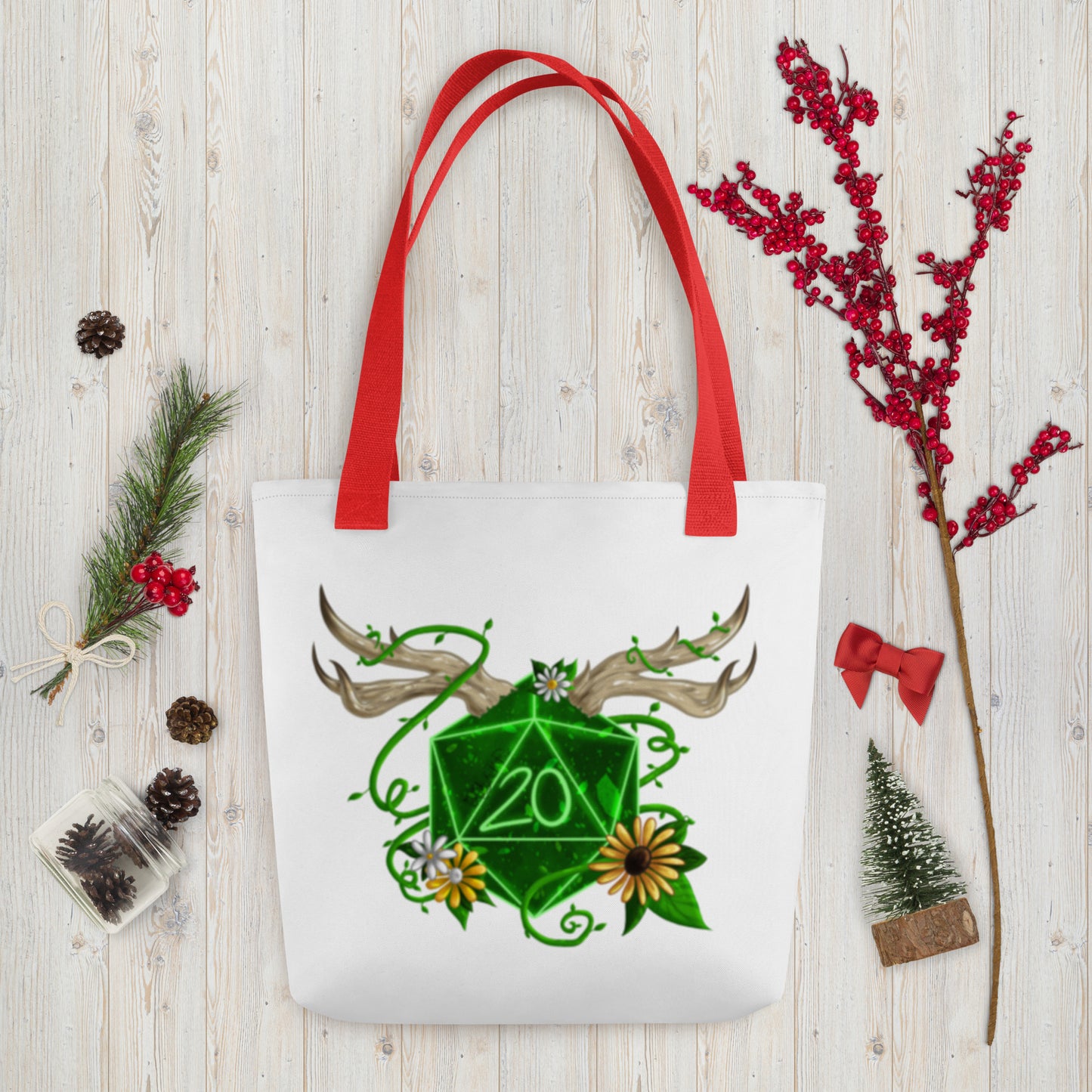 Druid by Ayafae - Black Tote bag