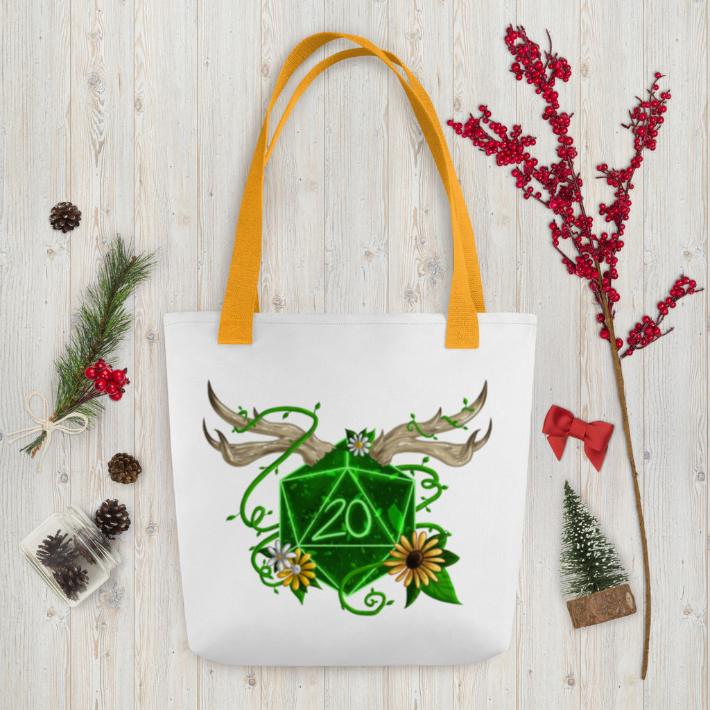 Druid by Ayafae - Black Tote bag