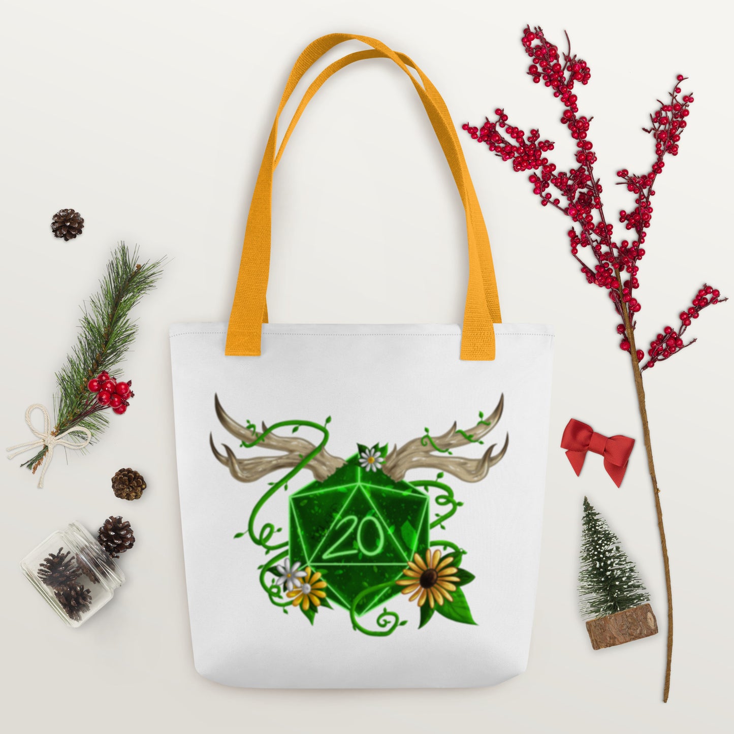 Druid by Ayafae - Black Tote bag