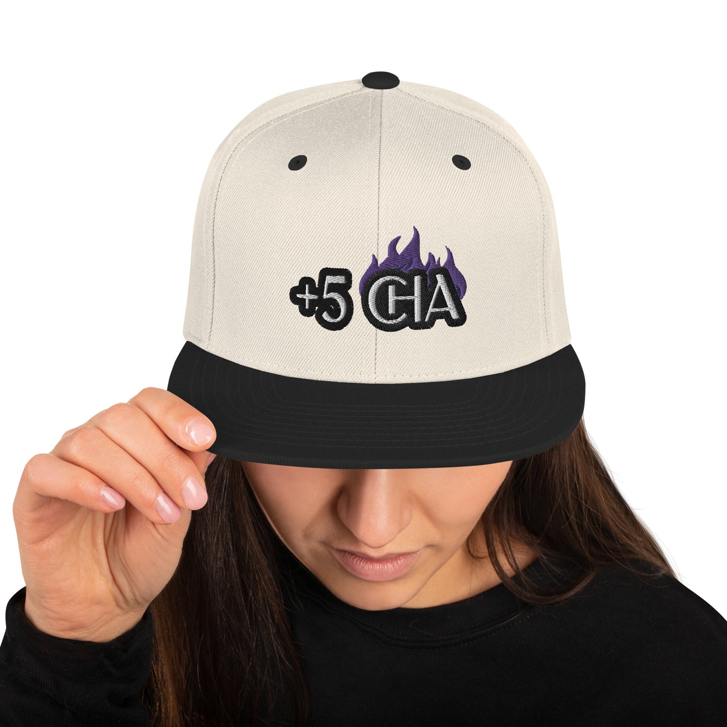 +5 CHA Snapback Hat