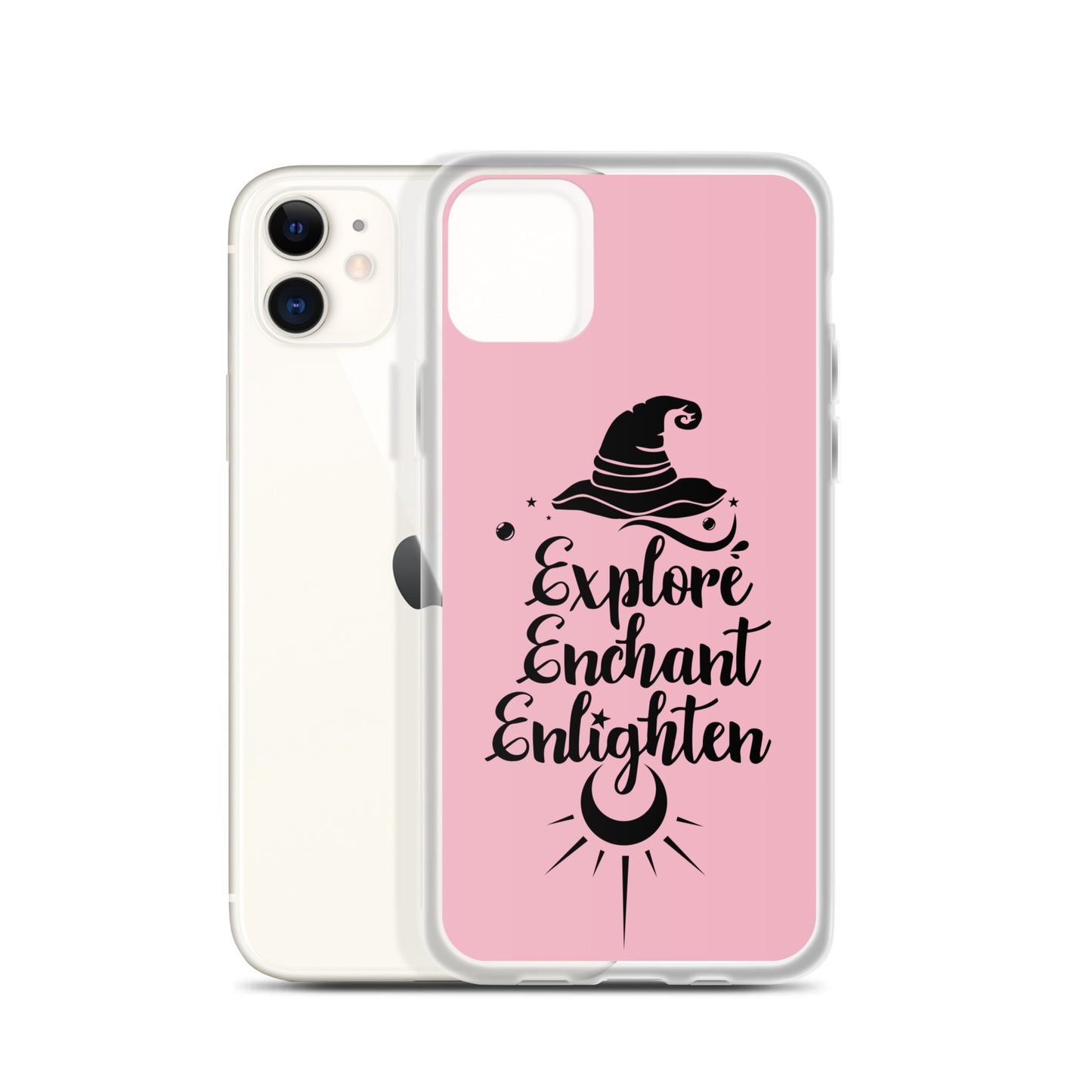 Explore, Enchant, Enlighten - Cupid and Clear Case for iPhone®